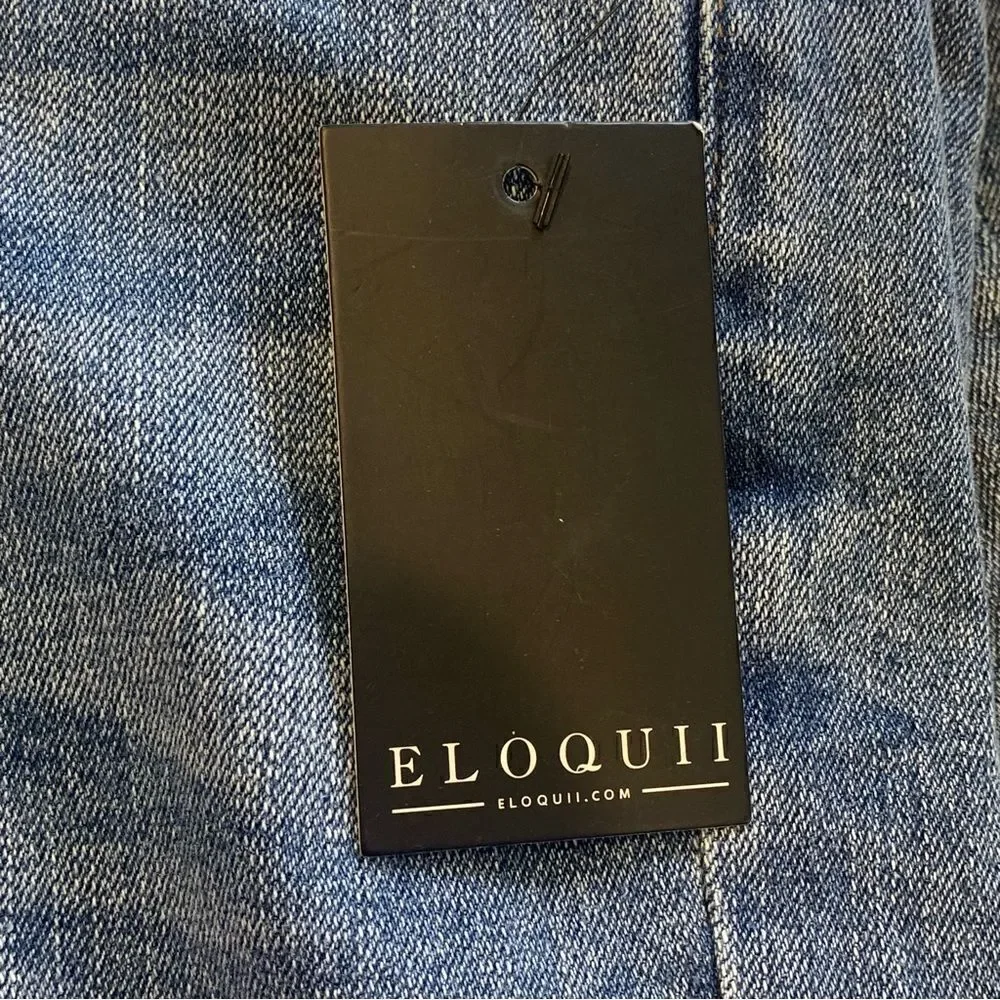 Eloquii Distressed Crop Jeans Size 16G